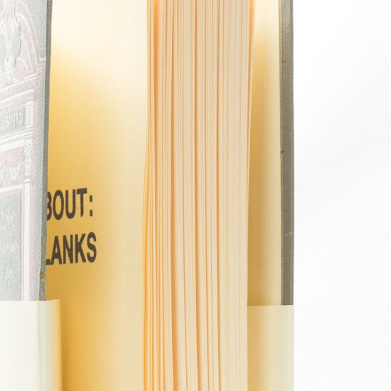paris sketchbook about blanks