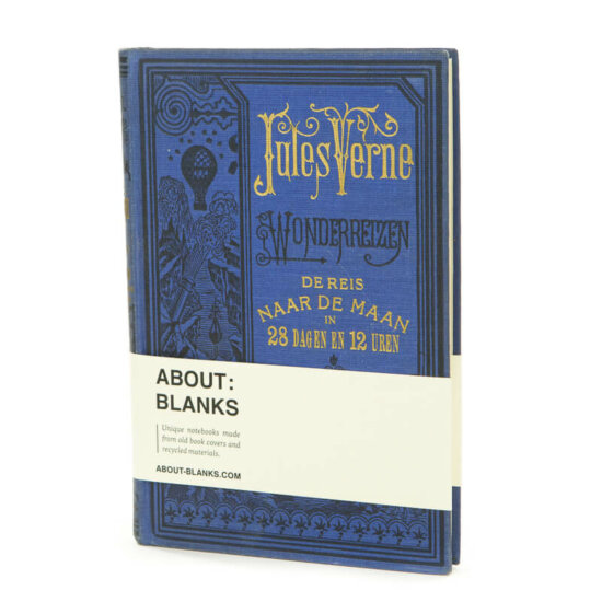 Jules Verne to the moon notebook