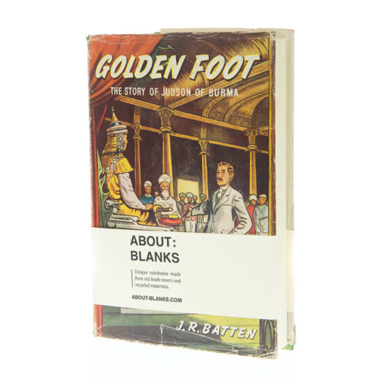 Golden foot notebook