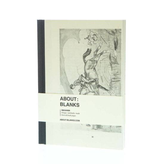 Jockey notebook About Blanks