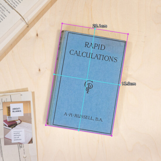 Calculation notebook dimensions