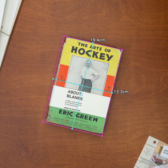hockey notebook size