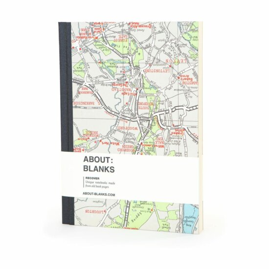 City map notebook (a5)
