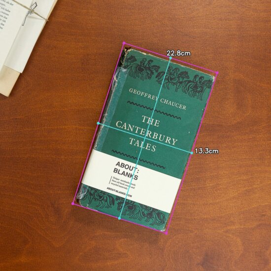 Canterbury notebook size