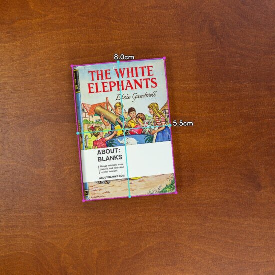 dimensions White elephants notebook
