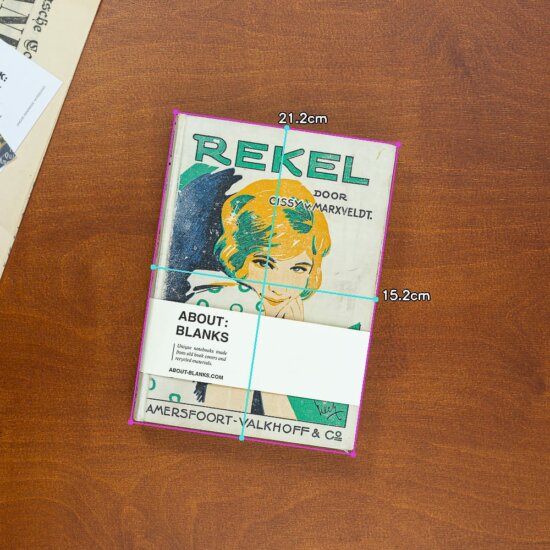 size Rekel notebook