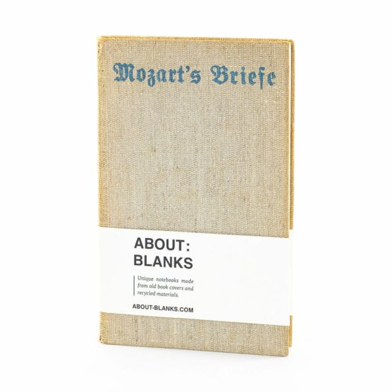 Mozart letters notebook