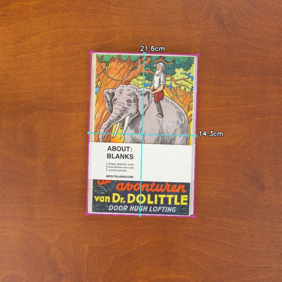 size Dr Dolittle notebook