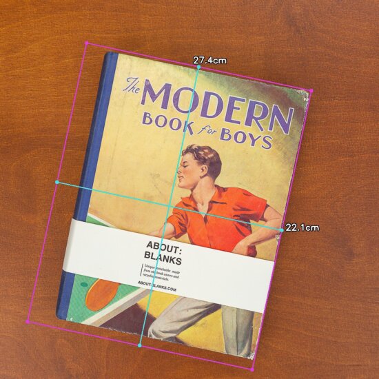 Modern boys notebook